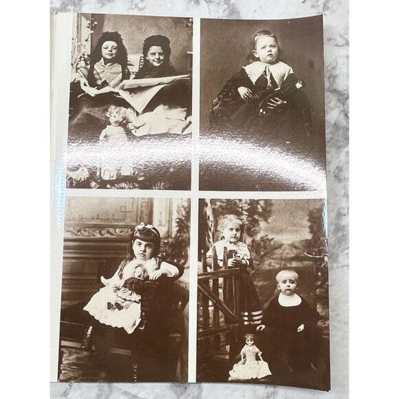 Postcard Book of Victorian Children feat Dolls by Shirley Buchholz 35 Cards 1985 - Picture 4 of 6